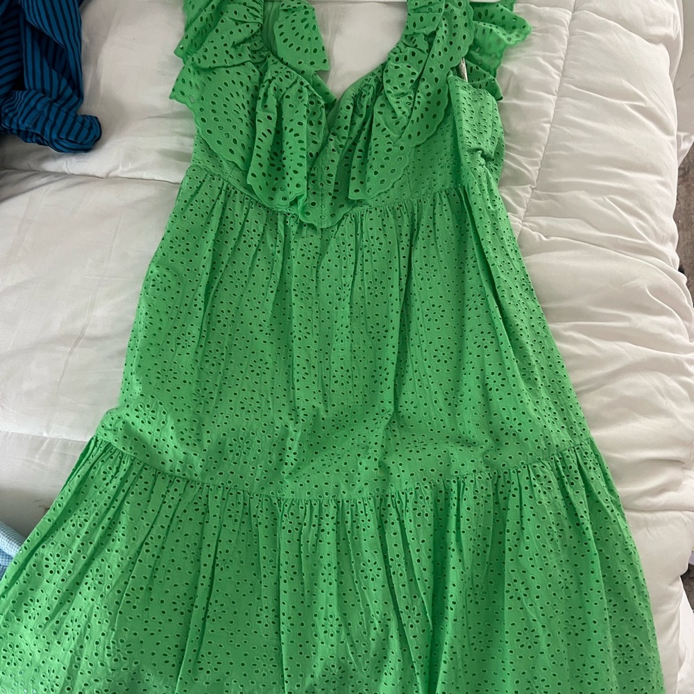 Lilly Pulitzer Vibrant Green Dress